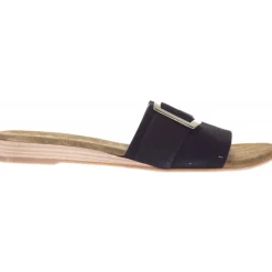 Babouche Laini Black suede