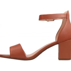 Clarks Deva Mae Tan Leather