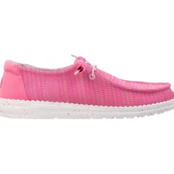 HeyDude Wendy Sport Mesh Bright Pink
