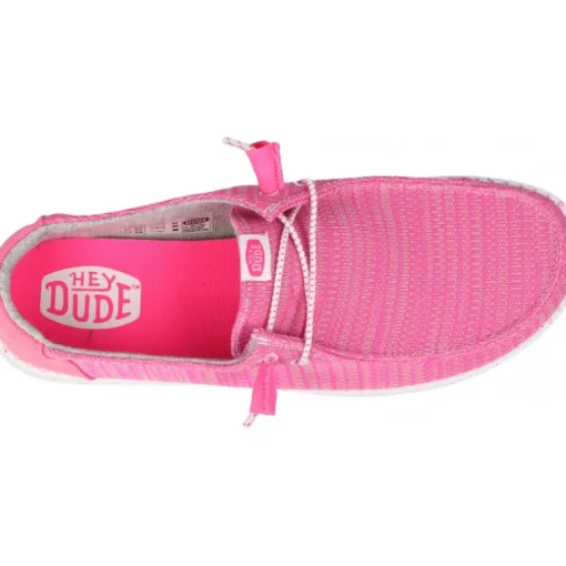 HeyDude Wendy Sport Mesh Bright Pink