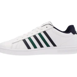 KSwiss Court Tiebreak II White/Peacoat/RainForest