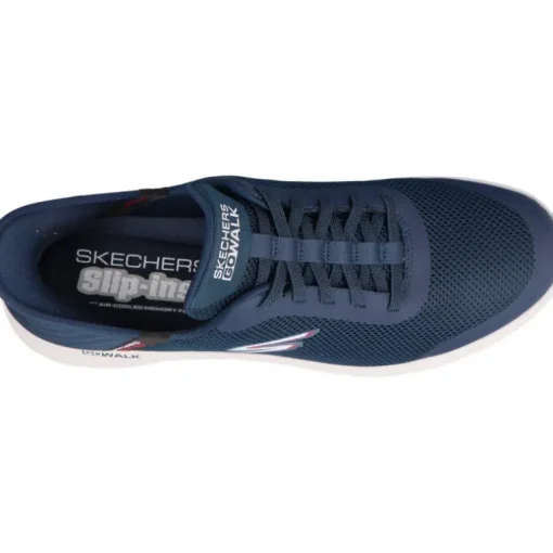 Skechers Slip Ins Go Walk Flex Hands Up Navy