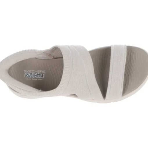 Skechers Slip Ins Go Walk Flex Sandal Enticing Nat